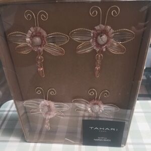 Napkin rigns dragonfly set